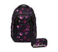 Satch Match Schulrucksack Set 2tlg. mit Schlamperbox (Mystic Nights)