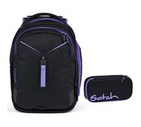 Satch Match Schulrucksack-Set 2tlg Purple Phantom