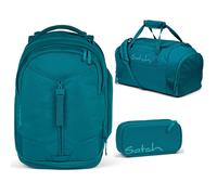 Satch Match Schulrucksack-Set 3tlg Deep Petrol