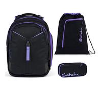 Satch Match Schulrucksack-Set 3tlg Purple Phantom BU
