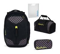 Satch Match Schulrucksack-Set 4tlg Dark Skate