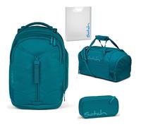 Satch Match Schulrucksack-Set 4tlg Deep Petrol