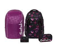 Satch Match Schulrucksack Set 4tlg. Streetwalk Edition (Mystic Nights)