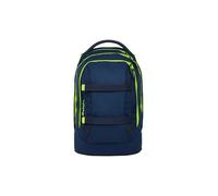 satch pack ab 5. Klasse ergonomisch 30L Stauraum standfest Organisationstalent Toxic Yellow - Dunkelblau