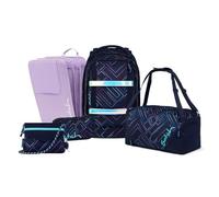 Satch Pack Beauty and The School Edition Schulrucksack Set 5tlg. (Purple Laser)