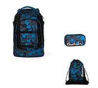 Satch Pack Blue Triangel 3 tlg. Set inkl. Sportbeutel