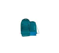 Satch Pack Bundle ab 5. Klasse ergonomisch 4-teilig 30L Stauraum standfest Organisationstalent Deep Petrol - Petrol