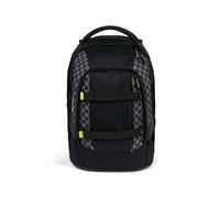 satch pack Schulrucksack ab 5. Klasse ergonomisch 30L Stauraum standfest Organisationstalent Dark Skate - Schwarz