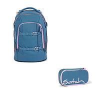 Satch Pack Deep Rose 2tlg Schulrucksack-Set