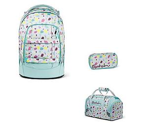 Satch Pack Dreamy Mosaic 3tlg Schulrucksack-Set