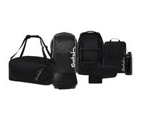 Satch Pack Kollektor Edition Schulrucksack Set 8tlg. inkl. Brotdose und Trinkflasche (Blackjack)