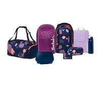 Satch Pack Kollektor Edition Schulrucksack Set 8tlg. inkl. Brotdose und Trinkflasche (Coral Reef)