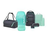 Satch Pack Kollektor Edition Schulrucksack Set 8tlg. inkl. Brotdose und Trinkflasche (Mint Phantom)