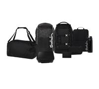 Satch Pack Kollektor Edition Schulrucksack Set 8tlg. inkl. Brotdose und Trinkflasche (Nordic Black Skandi Edition)