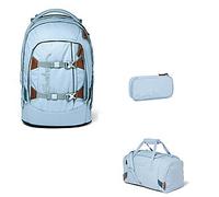 Satch Pack Nordic Ice Blue 3tlg Schulrucksack-Set