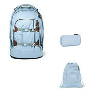 Satch Pack Nordic Ice Blue 3tlg Schulrucksack-Set