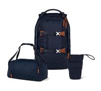 Satch Pack Pencil Slider Edition Schulrucksack Set 3tlg. inkl. Sporttasche (Nordic Blue Skandi)