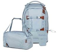 Satch Pack Pencil Slider Edition Schulrucksack Set 3tlg. inkl. Sporttasche (Nordic Ice Blue Skandi)