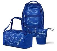 Satch Pack Pencil Slider Edition Schulrucksack Set 3tlg. inkl. Sporttasche (Vibrant Blue)