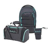 Satch Pack Pencil Slider Edition Schulrucksack Set 3tlg. mit Sporttasche (Mint Phantom)
