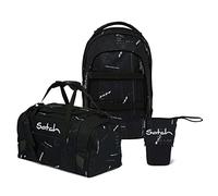Satch Pack Pencil Slider Edition Schulrucksack Set 3tlg. mit Sporttasche (Ninja Matrix)