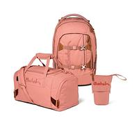 Satch Pack Pencil Slider Edition Schulrucksack Set 3tlg. mit Sporttasche (Nordic Coral)
