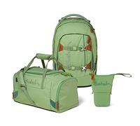 Satch Pack Pencil Slider Edition Schulrucksack Set 3tlg. mit Sporttasche (Nordic Jade Green)