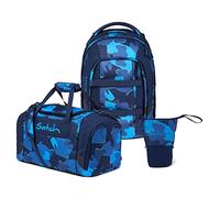 satch Pack Pencil Slider Edition Schulrucksack Set 3tlg. mit Sporttasche (Troublemaker), Einheitsgröße