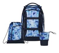Satch Pack Pencil Slider Light Edition Schulrucksack Set 3tlg. inkl. Sportbeutel (Blurry Sky)