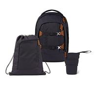 Satch Pack Pencil Slider Light Edition Schulrucksack Set 3tlg. mit Sportbeutel (Nordic Grey)