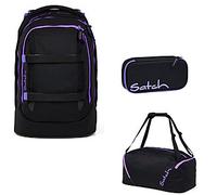 Satch Pack Purple Phantom 3tlg Schulrucksack-Set