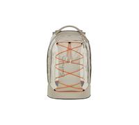 Satch Pack Schulrucksack ab 5. Klasse ergonomisch 30L Stauraum standfest Organisationstalent Crossed Sand - Beige