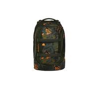 Satch Pack Schulrucksack ab 5. Klasse ergonomisch 30L Stauraum standfest Organisationstalent Jurassic Jungle - Grün