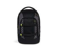 satch pack Schulrucksack ab 5. Klasse ergonomisch 30L Stauraum standfest Organisationstalent Dark Skate - Schwarz