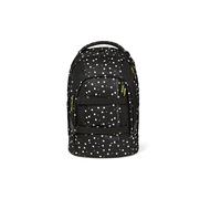 satch pack Schulrucksack Schulrucksack ab 5. Klasse ergonomisch 30L Stauraum standfest Organisationstalent Lazy Daisy - Schwarz