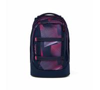 Satch Pack ab 5. Klasse ergonomisch 30L Stauraum standfest Organisationstalent Seismic Pink - Dunkelblau