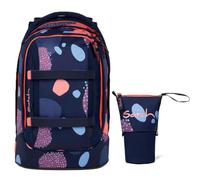 Satch Pack Schulrucksack Set 2tlg. inkl. Pencil Slider (Coral Reef)
