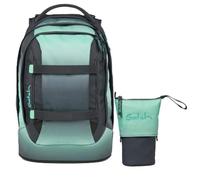 Satch Pack Schulrucksack Set 2tlg. inkl. Pencil Slider (Gradient Mint)