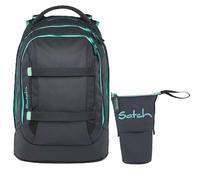Satch Pack Schulrucksack Set 2tlg. inkl. Pencil Slider (Mint Phantom)