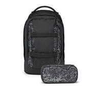 Satch Pack Schulrucksack Set 2tlg. inkl. Schlamperbox (Street Ink)