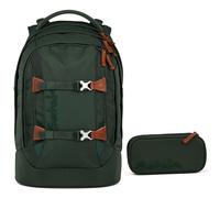 Satch Pack Schulrucksack-Set 2tlg Nordic Forest Green