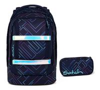Satch Pack Schulrucksack-Set 2tlg Purple Laser 2.0