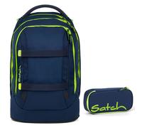 Satch Pack Schulrucksack-Set 2tlg Toxic Yellow 2.0