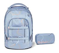 Satch Pack Schulrucksack-Set 2tlg Vivid Blue