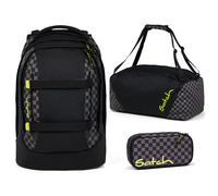Satch Pack Schulrucksack-Set 3tlg Dark Skate 2.0