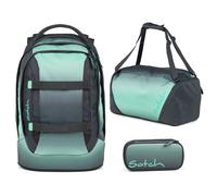 Satch Pack Schulrucksack-Set 3tlg Gradient Mint