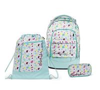 Satch Pack Schulrucksack Set 3tlg. inkl. Schlamperbox und Sportbeutel (Dreamy Mosaic)