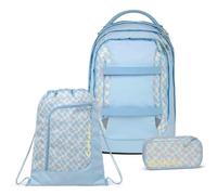 Satch Pack Schulrucksack Set 3tlg. inkl. Schlamperbox und Sportbeutel (Summer Era)