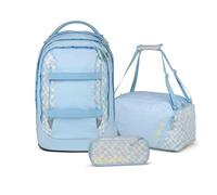 Satch Pack Schulrucksack Set 3tlg. inkl. Schlamperbox und Sporttasche (Summer Era)
