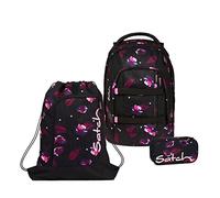 Satch Pack Schulrucksack Set 3tlg. mit Schlamperbox und Sportbeutel (Mystic Nights)
